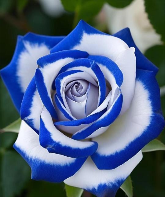 Blau-Weiße Rosen: Eine Wonnevolle Mischung aus Eleganz und Gelassenheit 🌹💙