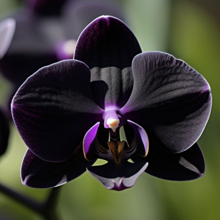 Egrow 50 Stück seltene schwarze Orchideen-Blumensamen, exotische Orchideen-Hausgarten-Bonsai-Pflanzsamen