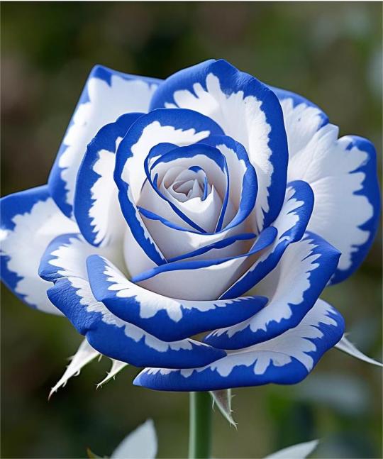 Blau-Weiße Rosen: Eine Wonnevolle Mischung aus Eleganz und Gelassenheit 🌹💙