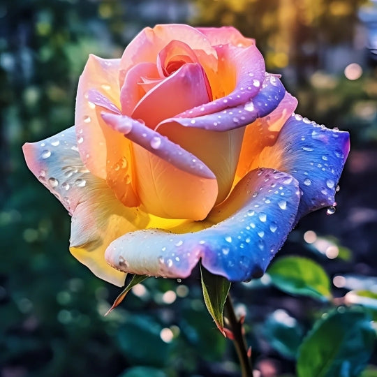 Verlauf Regenbogen Rosen Samen - Ein Hauch von Magie in Ihrem Garten! 🌈🌹