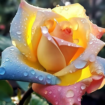 Verlauf Regenbogen Rosen Samen - Ein Hauch von Magie in Ihrem Garten! 🌈🌹