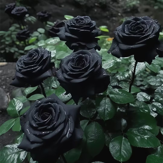 Seltene Schwarze Rote Rosenblumensamen: Eleganz trifft auf Leidenschaft! 🖤🌹