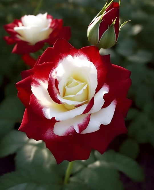 Seltene Zwillingsrosen - Zauberhafte Schönheit im Doppelpack 🌹🌹